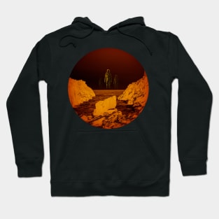 Escape from red planet Hoodie